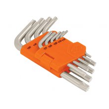 Juego de llaves Torx, 9 piezas 