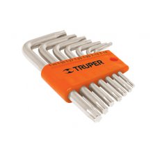 Juego de llaves Torx, 7 piezas con organizador 