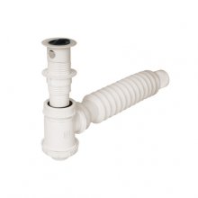 Cespol PVC Bote con Contra P/Lavabo, Foset