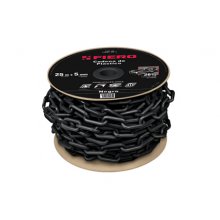 Cadena de plástico de 5 mm, negra