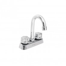 Mezcladora plástica para lavabo, cuello tipo bar, basic  