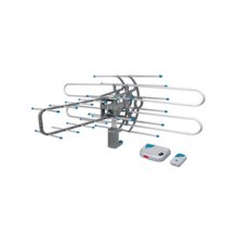 Antena aérea para tv, giratoria 360 grados a control remoto  